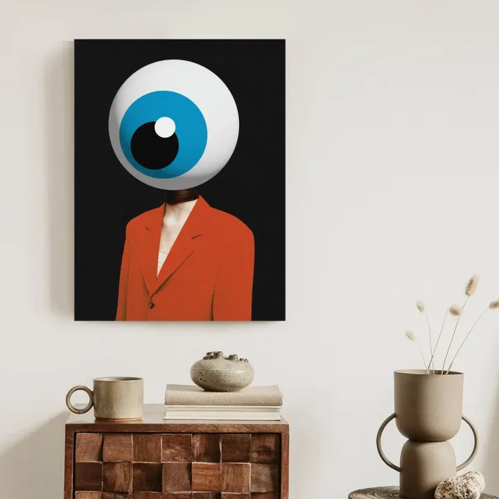Plakat Surrealistyczna Obserwacja – Magritte i Krajobraz Oniryczny