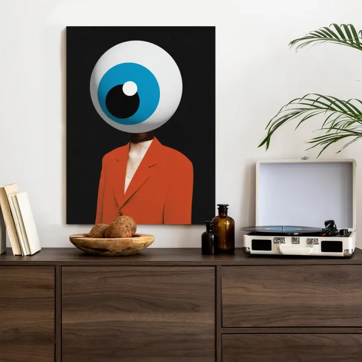 Plakat Surrealistyczna Obserwacja – Magritte i Krajobraz Oniryczny