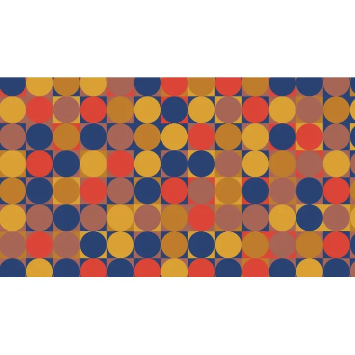 Fototapeta Retro Pattern – Abstrakcja Geometryczna w Stylu Pop-Art – produkt