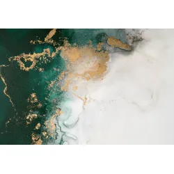 Fototapeta Abstrakcja – Plamy Barwne Techniką Alcohol Ink
