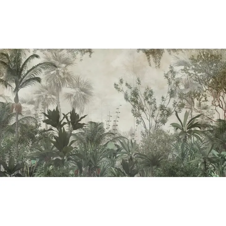 Fototapeta Las Tropikalny – Mglista Dżungla i Natura – produkt