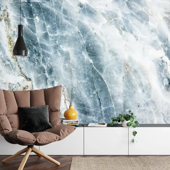 Fototapeta Marmur – Abstrakcyjna Tekstura Kamienia Naturalnego