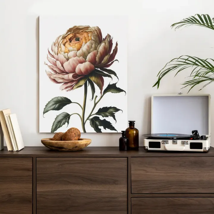 Plakat Piwonia – Kwiatowa Świeżość i Wiosenna Natura