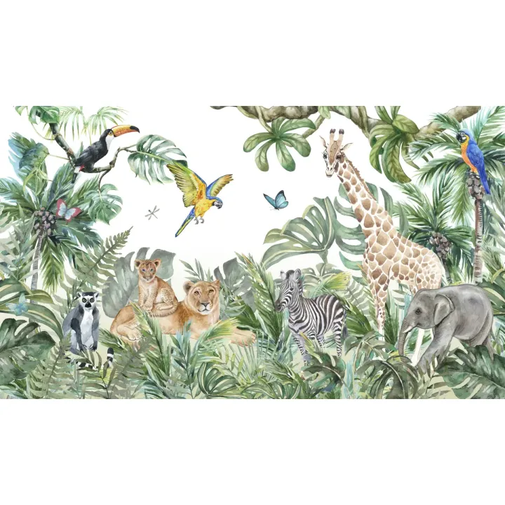 Fototapeta Dżungla i Zwierzęta – Safari w Afryce – produkt