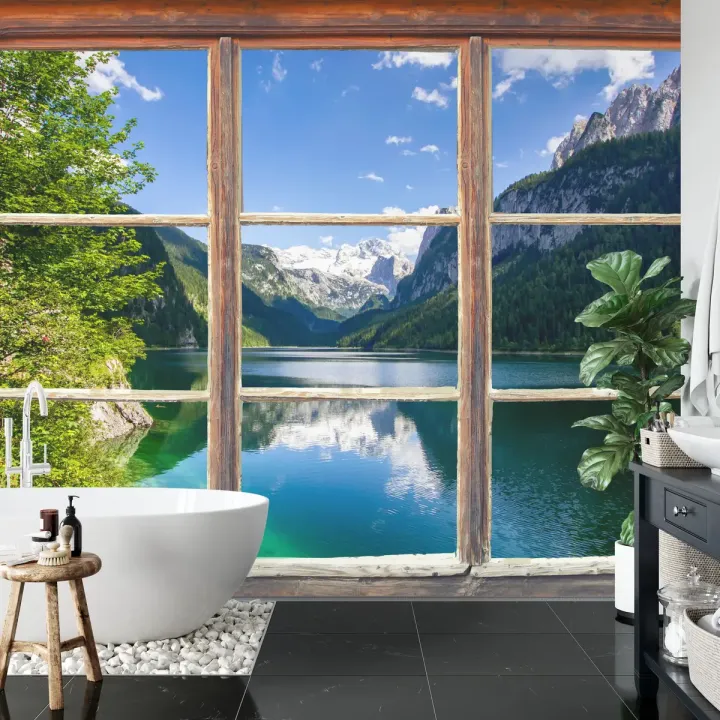 Fototapeta Gosausee – Alpejskie Jezioro w Austrii