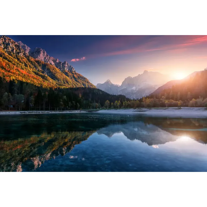 Fototapeta Jezioro Jasna – Alpejski Krajobraz Słowenii – produkt