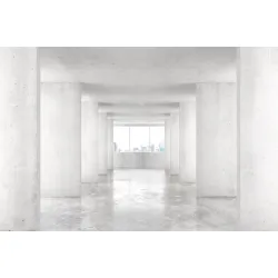 Fototapeta Loft Style – Industrialna Architektura Miejska z Pustym Wnętrzem