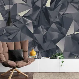 Fototapeta Abstrakcja Kosmiczna – Futurystyczny Wzór Geometryczny