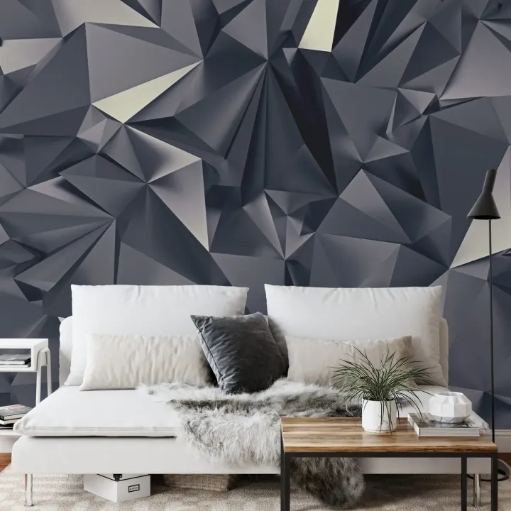 Fototapeta Abstrakcja Kosmiczna – Futurystyczny Wzór Geometryczny