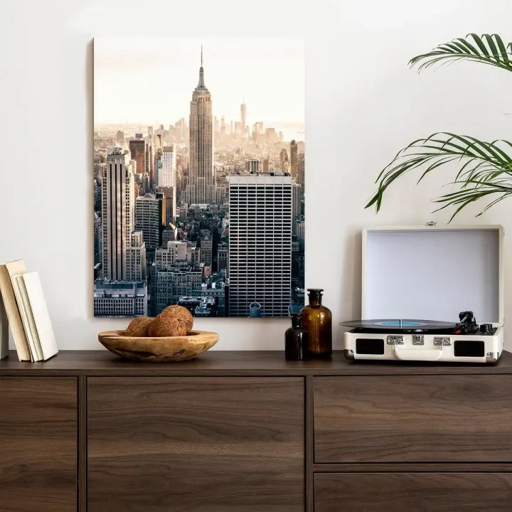 Plakat Nowy Jork – Poranny Skyline Manhattanu