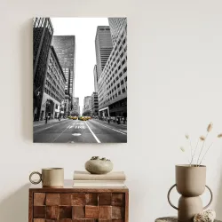 Plakat Nowy Jork – Żółte Taksówki na Manhattanie