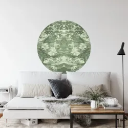 Fototapeta Las – Leśna Cisza i Zielona Natura – Odcienie bieli i szarości