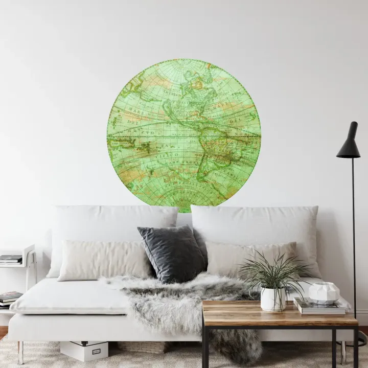 Fototapeta Mappa Mundi Zachód – Stare Mapy i Kartografia Świata