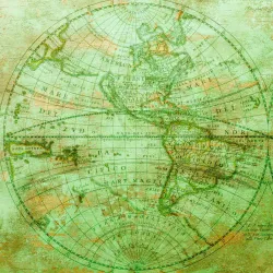 Fototapeta Mappa Mundi Zachód – Stare Mapy i Kartografia Świata
