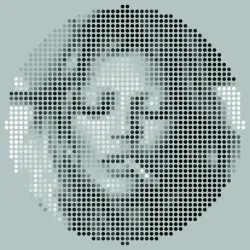 Fototapeta Okrągła Ikona Kate – Abstrakcja i Sztuka Nowoczesna