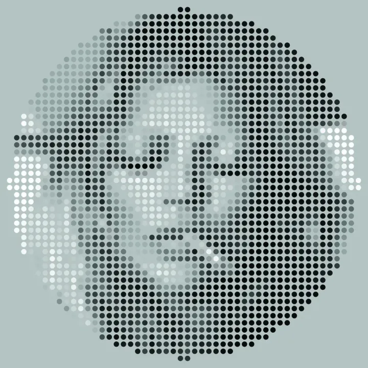 Fototapeta Okrągła Ikona Kate – Abstrakcja i Sztuka Nowoczesna – produkt