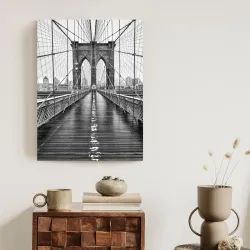 Plakat Most Brookliński – Architektura Nowego Jorku