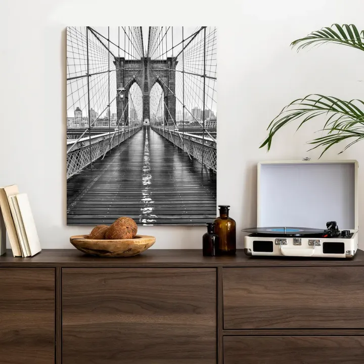 Plakat Most Brookliński – Architektura Nowego Jorku