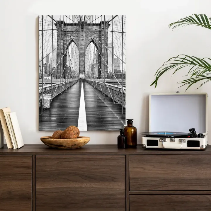 Plakat Most Brookliński – Architektura Nowego Jorku