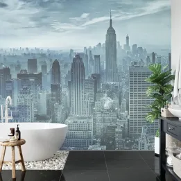 Fototapeta Hazy Gotham – Mglisty Skyline Manhattanu