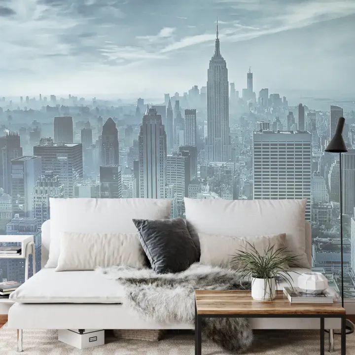 Fototapeta Hazy Gotham – Mglisty Skyline Manhattanu
