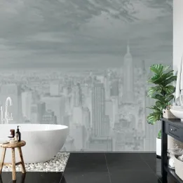 Fototapeta Nowy Jork – Negatyw Skyline Manhattanu