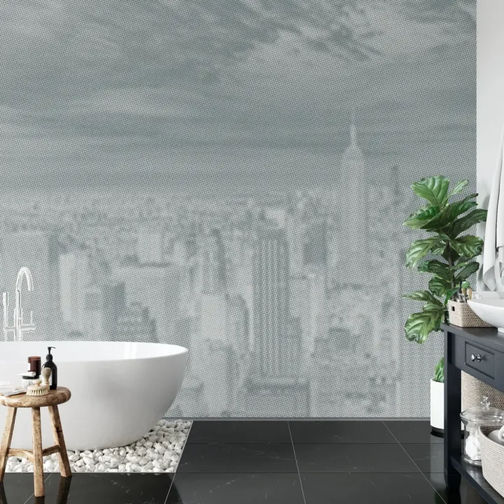 Fototapeta Nowy Jork – Negatyw Skyline Manhattanu