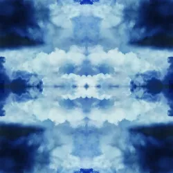 Fototapeta Kwadratowa Chmura – Abstrakcja Geometryczna i Błękit Nieba