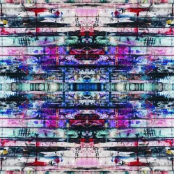 Fototapeta Miejski Kalejdoskop – Abstrakcja Geometryczna i Symetria
