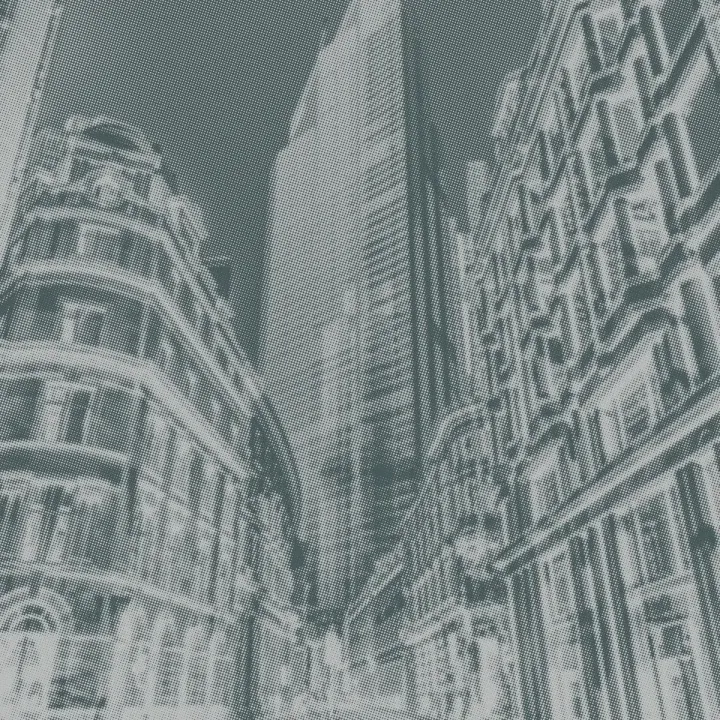 Fototapeta Londyn – Czarno-biały Skyline nad Tamizą – produkt