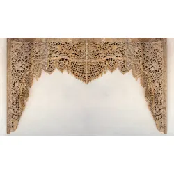 Fototapeta Dalekowschodnie Ornamenty – Tradycyjne Wzornictwo i Motywy Roślinne