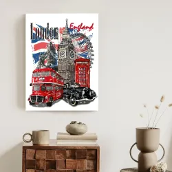 Plakat Londyn – Zabytki i Architektura Westminsteru