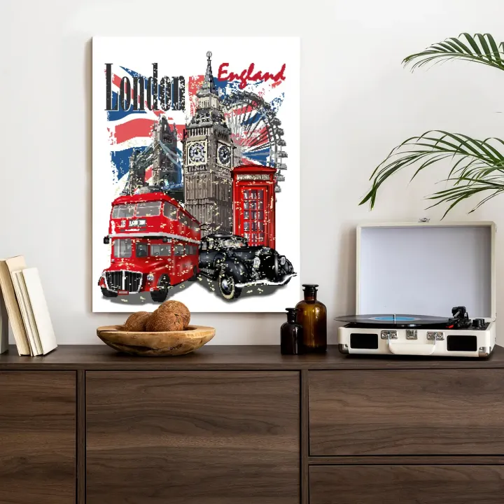 Plakat Londyn – Zabytki i Architektura Westminsteru