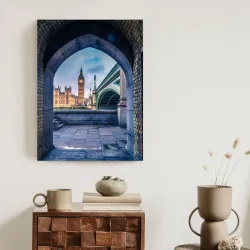 Plakat Big Ben – Architektura Gotycka Londynu