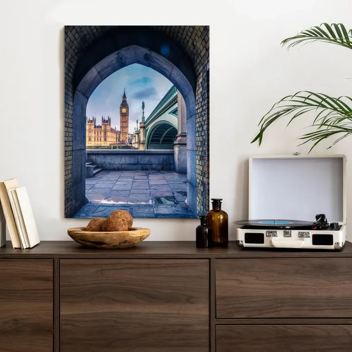 Plakat Big Ben – Architektura Gotycka Londynu