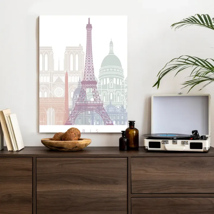 Plakat Paryż – Wieża Eiffla i Architektura Paryska