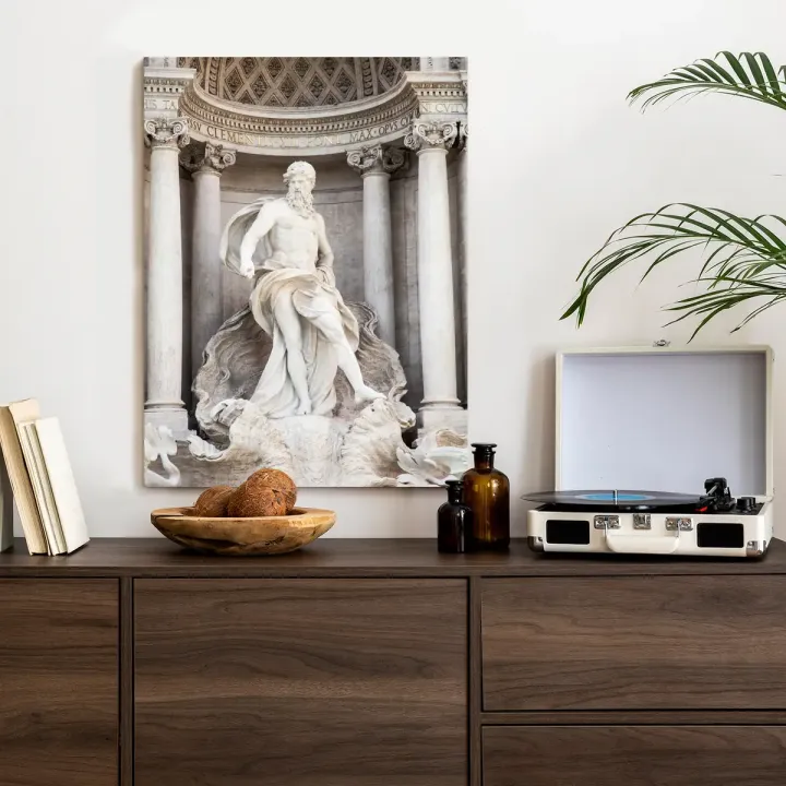 Plakat Fontanna di Trevi – Architektura Barokowego Rzymu
