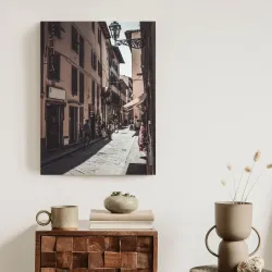 Plakat Uliczna Architektura Rzymu – Klimat Śródziemnomorskiego Miasta