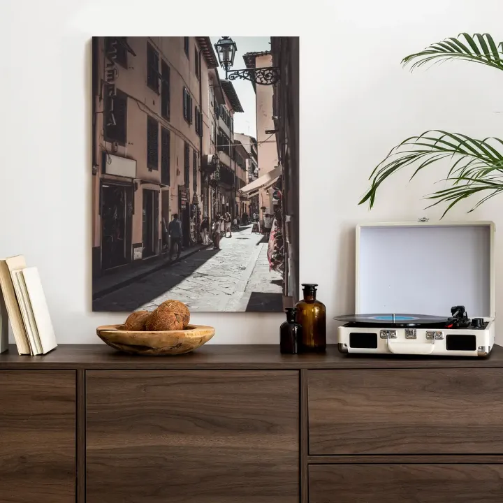 Plakat Uliczna Architektura Rzymu – Klimat Śródziemnomorskiego Miasta