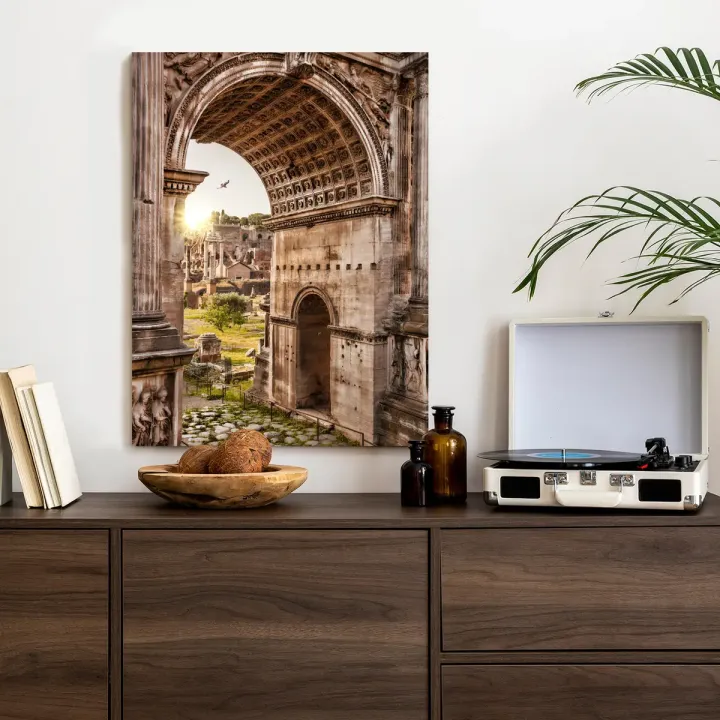 Plakat Forum Romanum – Starożytna Architektura Rzymu
