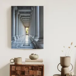 Plakat Rzymska Architektura – Kolumny Korynckie w Kamieniu