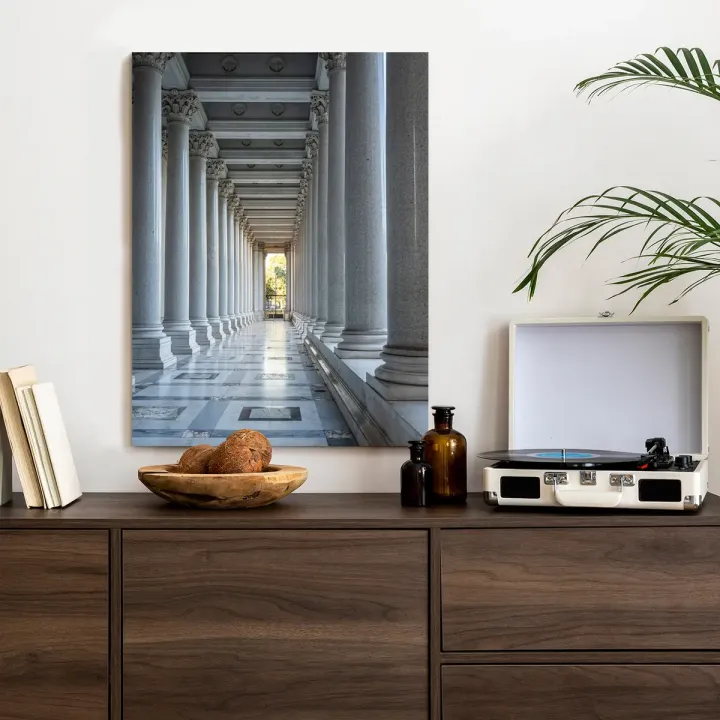 Plakat Rzymska Architektura – Kolumny Korynckie w Kamieniu