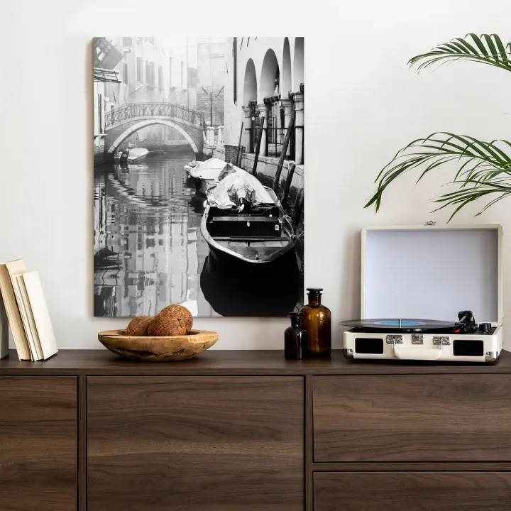 Plakat Wenecja – Gondole i Architektura na Wodzie