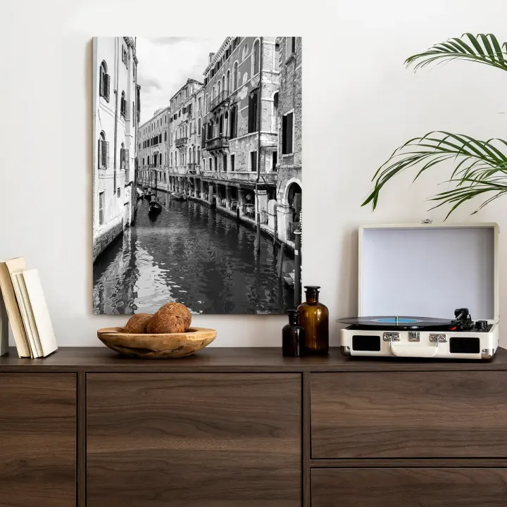 Plakat Kanał W Wenecji – Wenecja i Architektura Włoska
