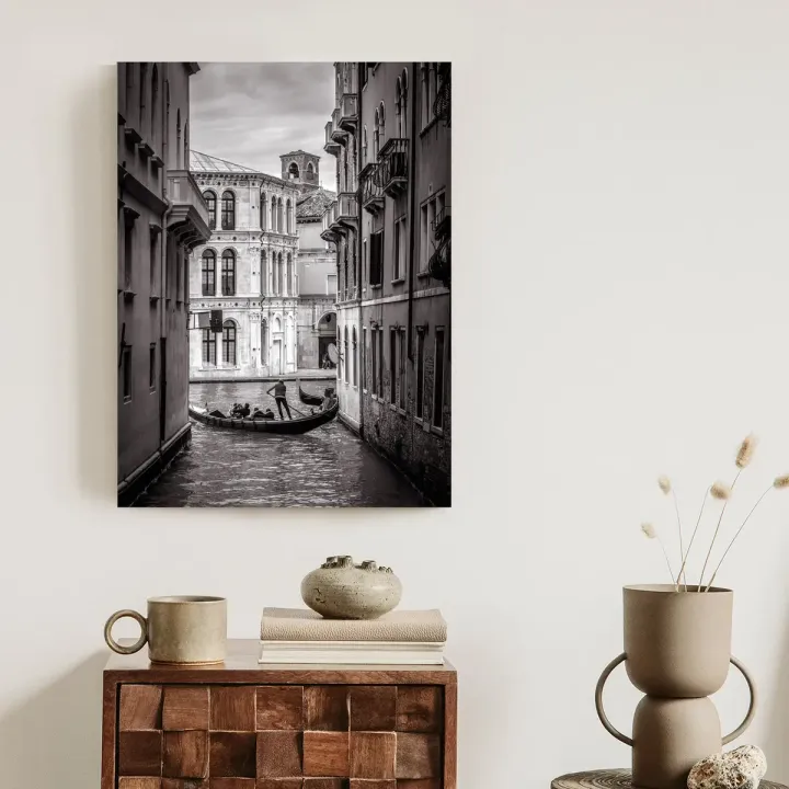 Plakat Wenecja – Gondola na Kanale Weneckim
