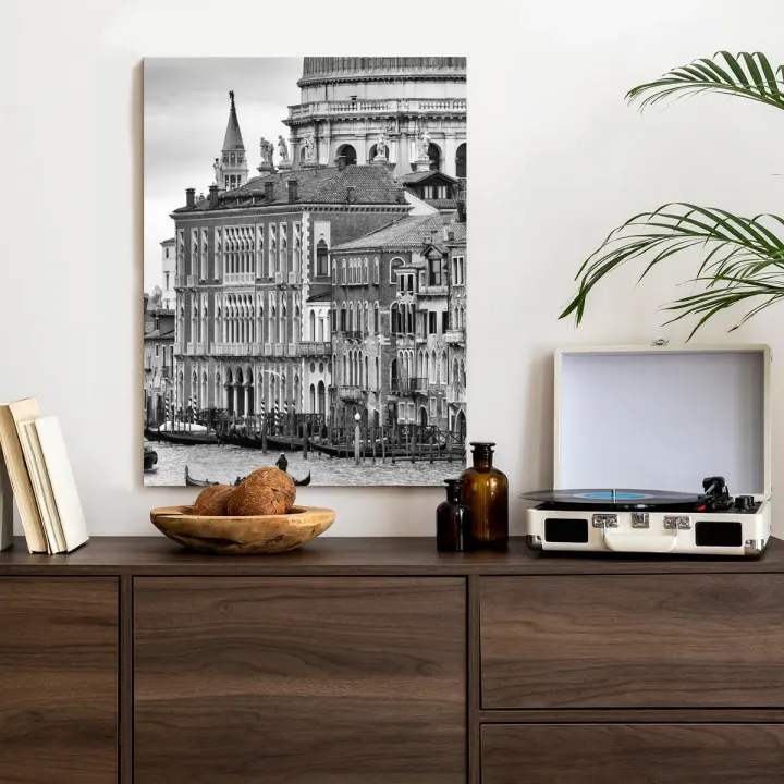 Plakat Wenecja – Canal Grande i Gondola w Architekturze Włoskiej