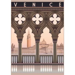 Plakat Wczesny Poranek w Wenecji – Kanał i San Giorgio Maggiore – produkt