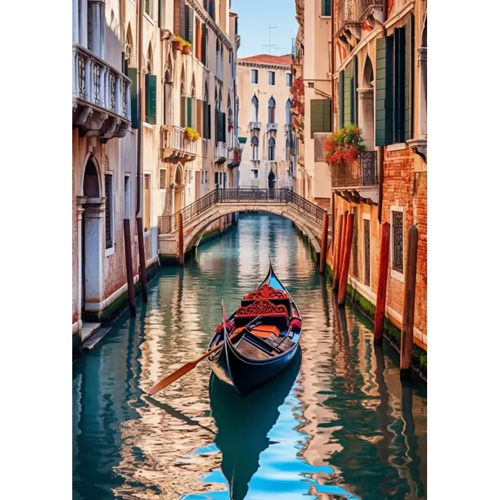 Plakat Wenecja – Gondola na Kanale i Architektura Wenecka – produkt