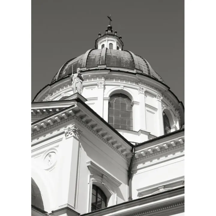 Plakat Warszawa – Architektura Sakralna w Czerni i Bieli – produkt