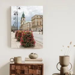 Plakat Kościół Świętego Krzyża – Architektura Sakralna Warszawy